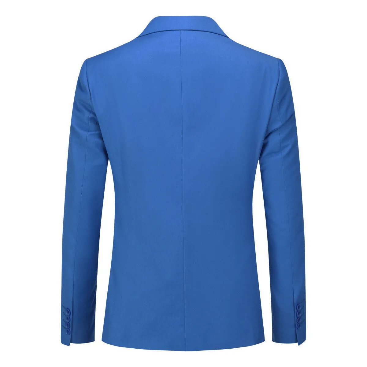 2-Piece Slim Fit Simple Designed Blue Suit