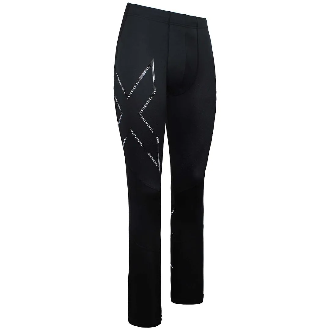 2XU Ignition Shield Compression Mens Black/Silver Tights