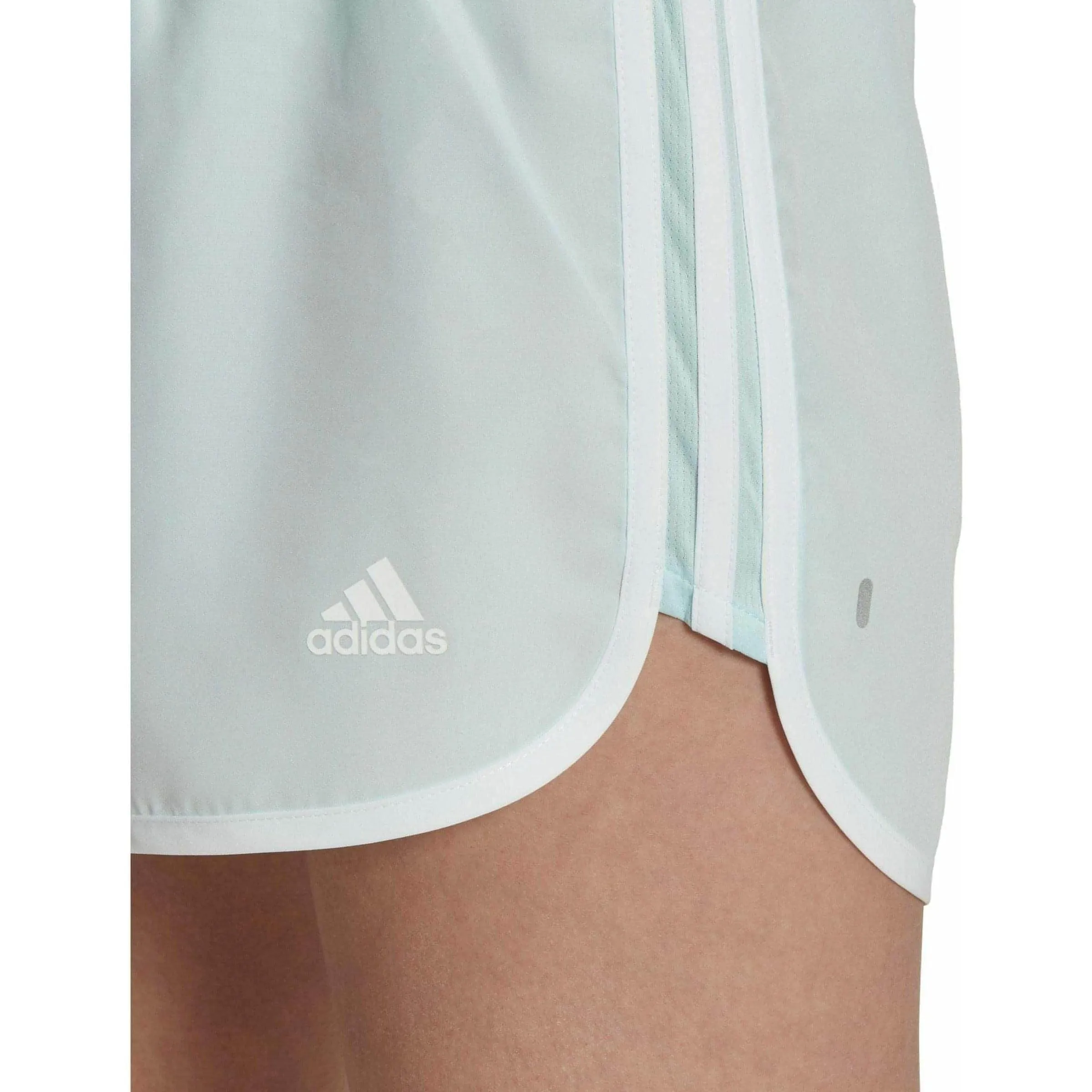 adidas 3 Inch Marathon 20 Womens Running Shorts - Green