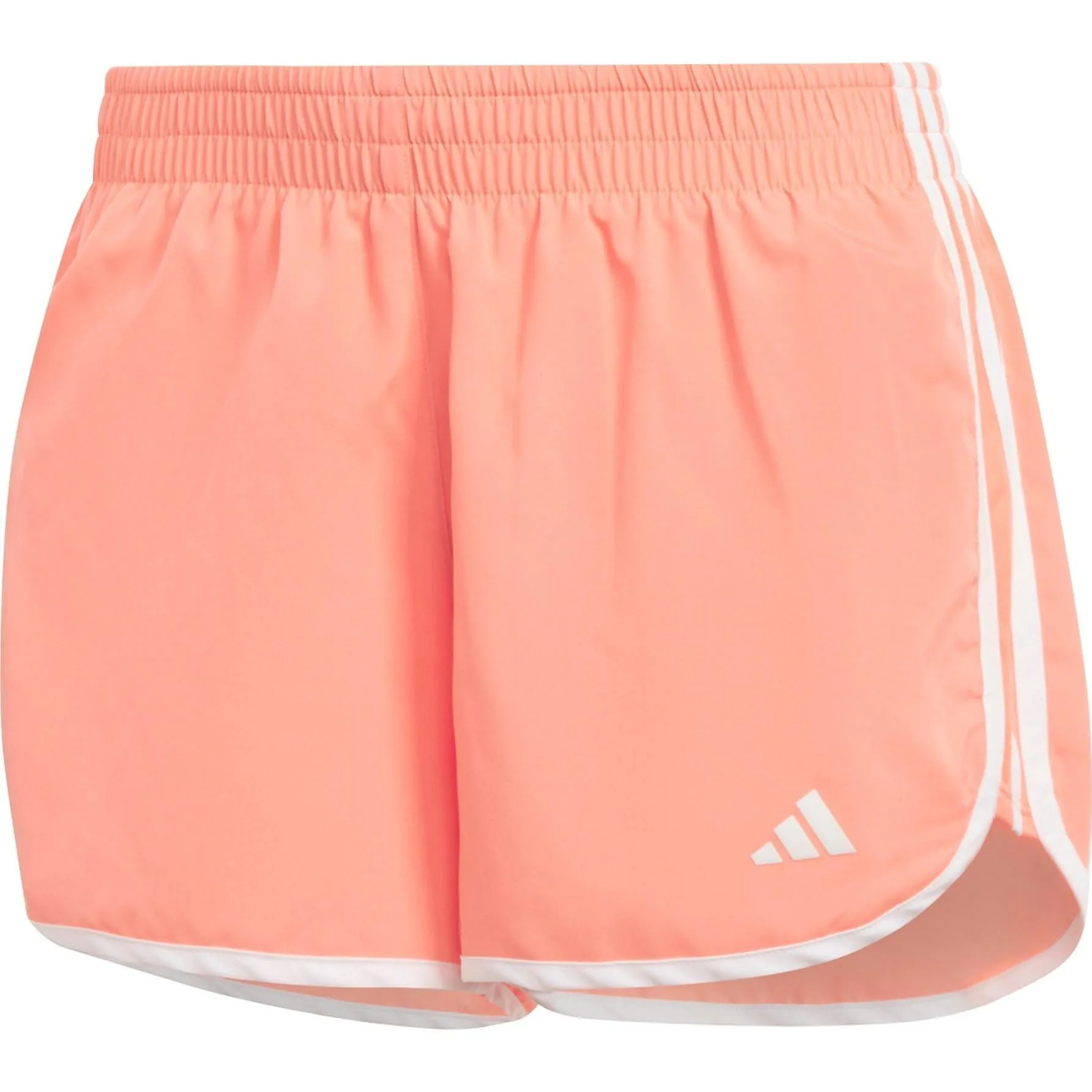 adidas 3 Inch Marathon 20 Womens Running Shorts - Orange