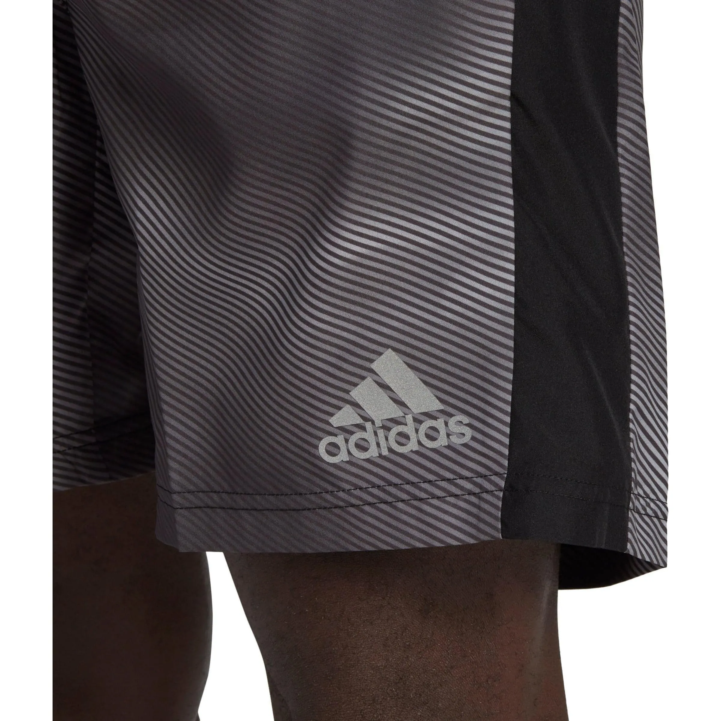 adidas Own The Run 7 Inch Mens Running Shorts - Grey