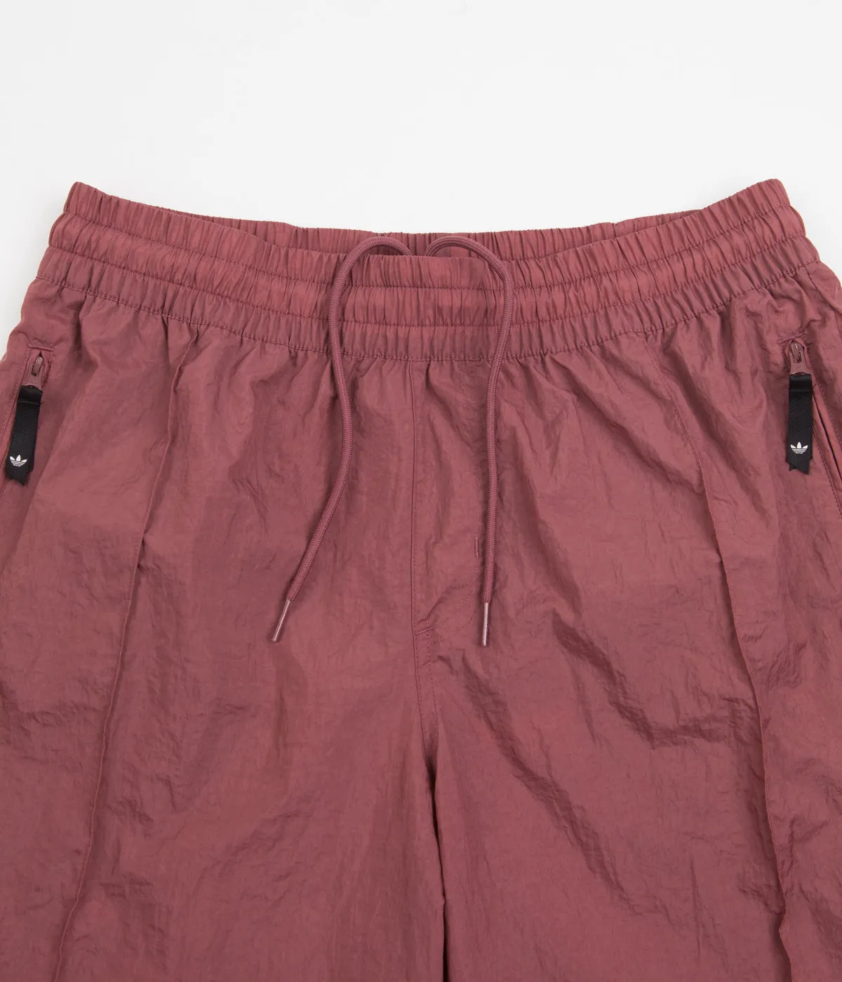 Adidas Wind Shorts - Quiet Crimson / Focus Olive