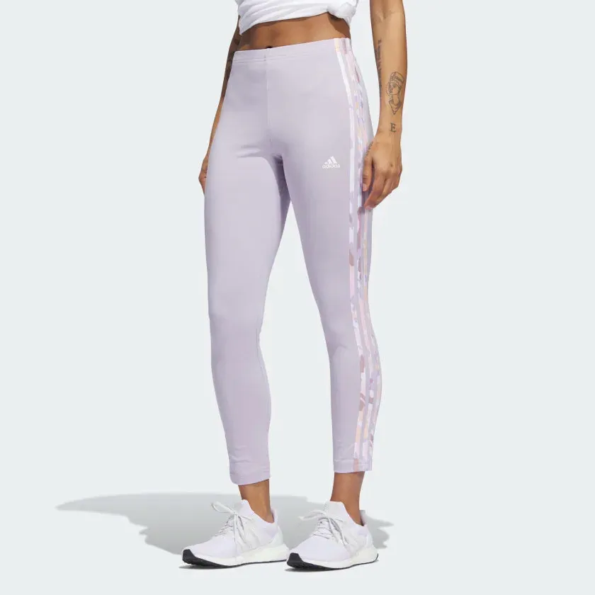 adidas - Women - High Waist Leggings - Silver Dawn