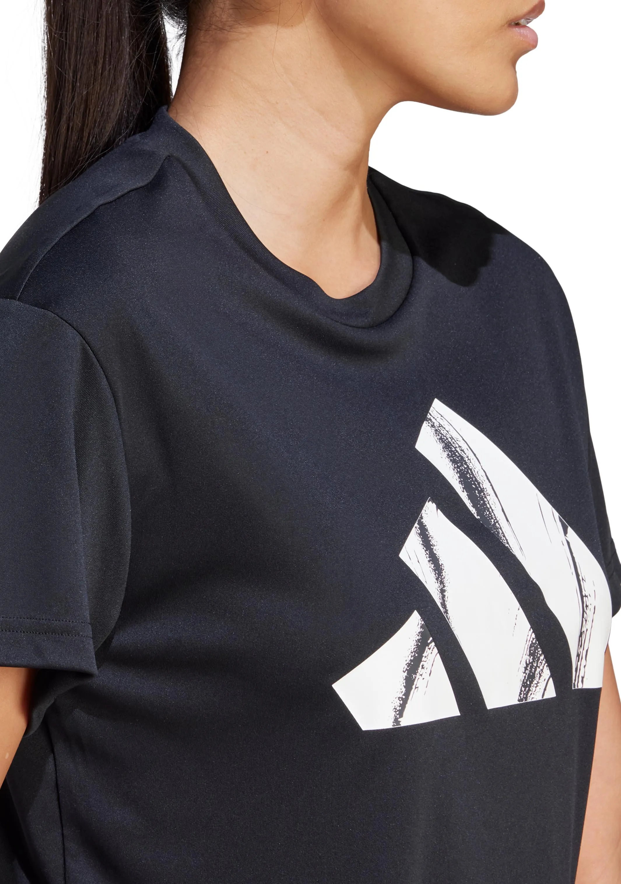 Adidas Womens Run It Brand Love T-Shirt <br> HY6970