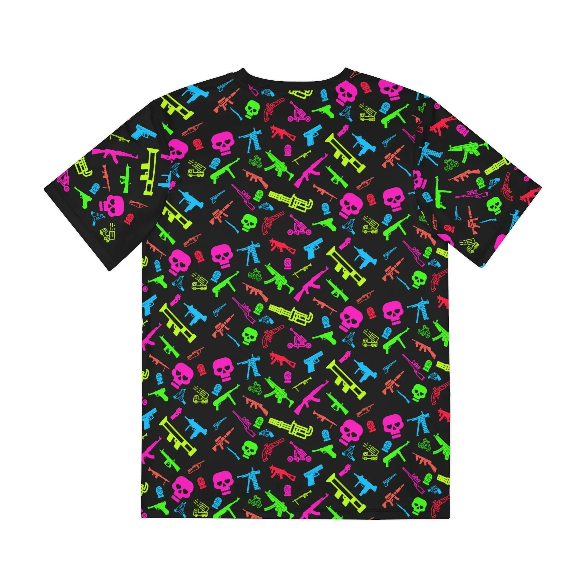 Aloha to Arms Retro Neon Firearms Tee