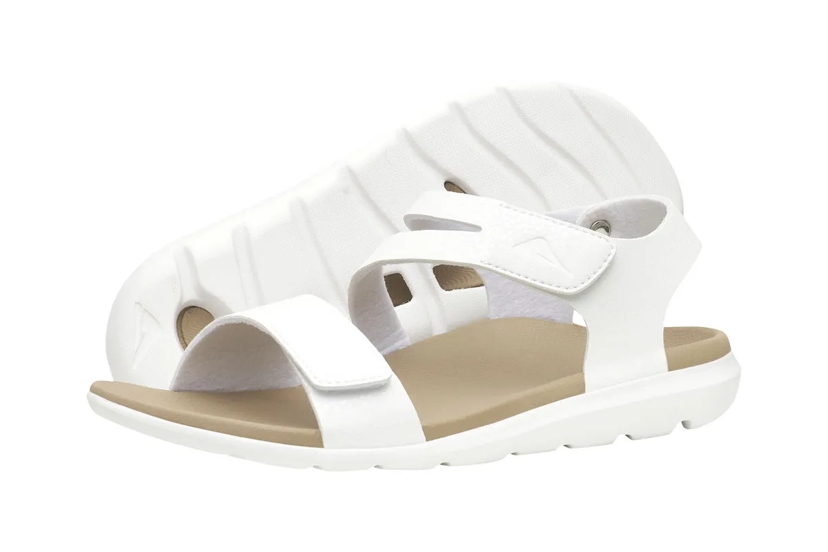 Ascent Groove Sandal White Womens