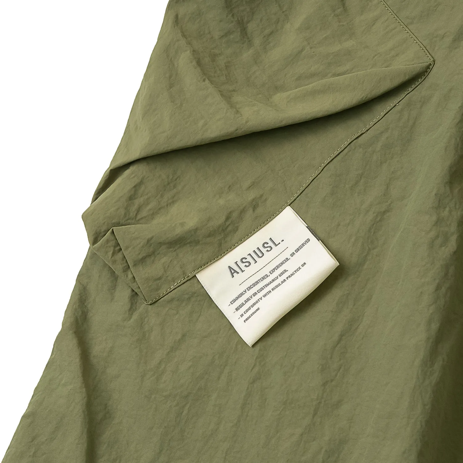 A[S]USL MULTI POCKET BALLOON PANTS-V3-LIGHT OLIVE