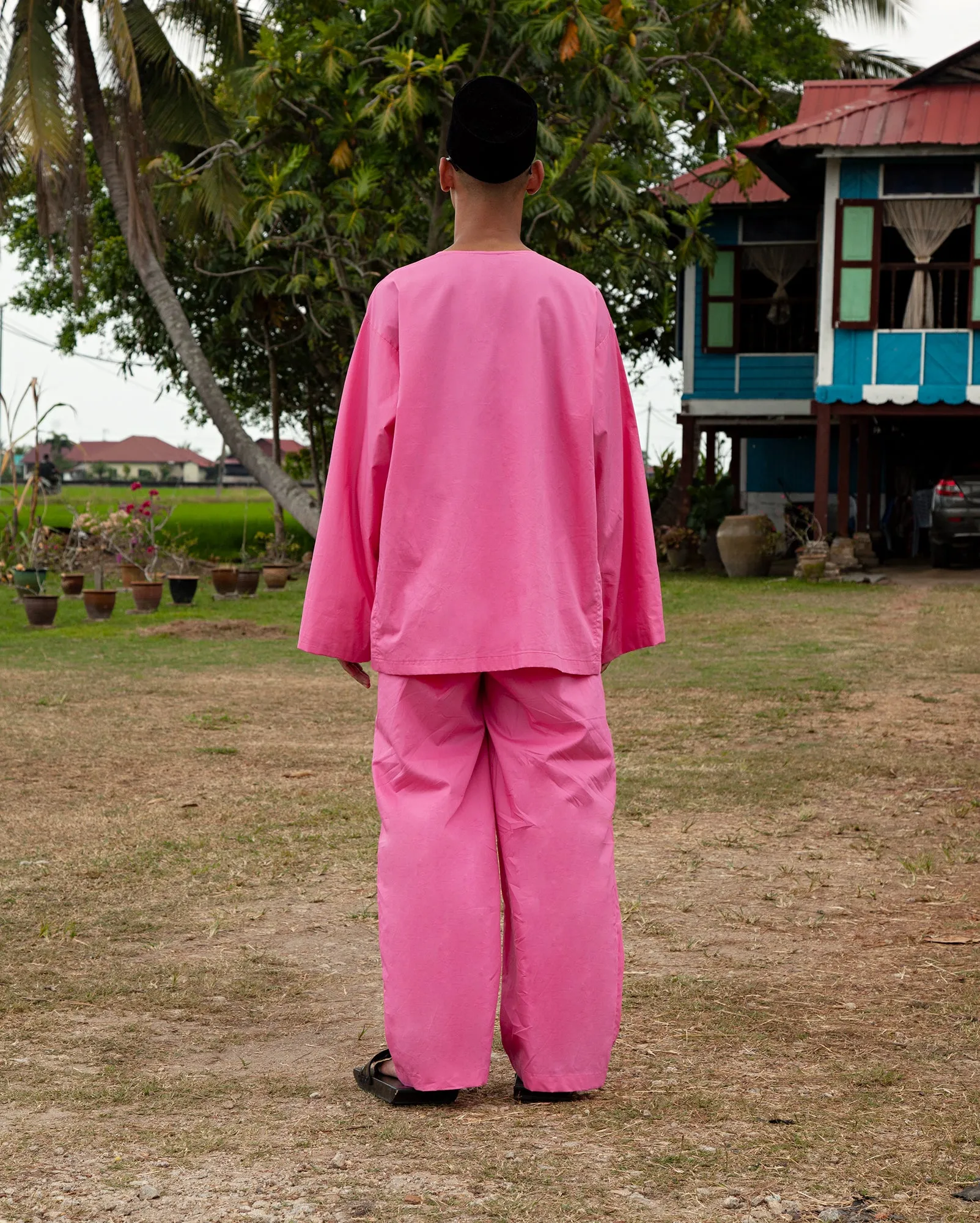 Baju Melayu Li Bai (Pink)