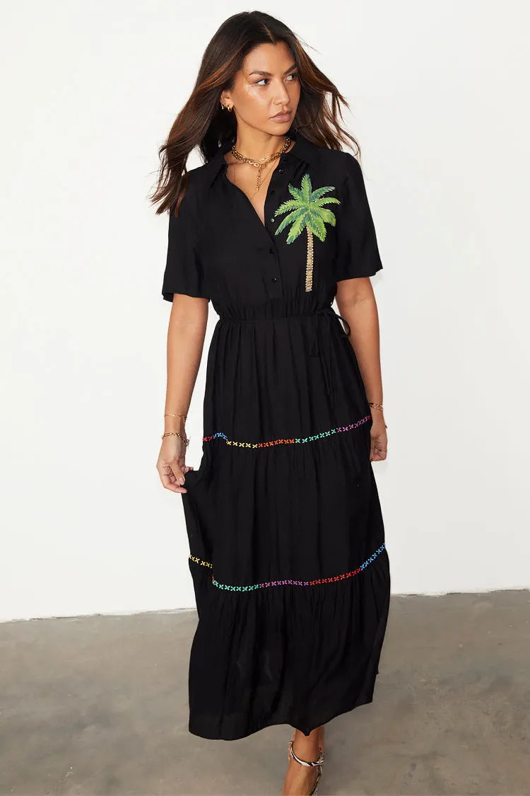 Black Palm Immy Dress