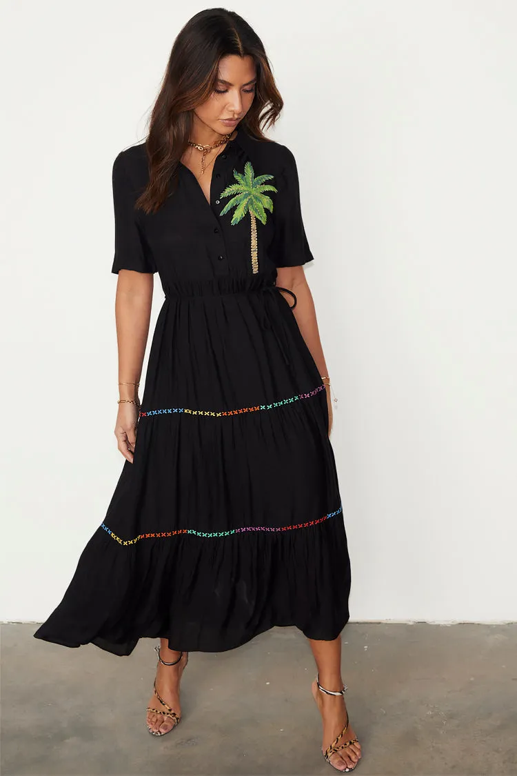 Black Palm Immy Dress