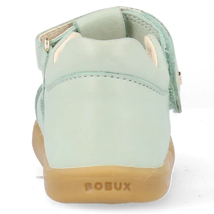 Bobux Iwalk IW Compass Kids Mist Blue Leather Sandal 641205