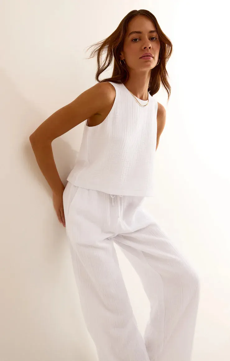 Bondi Gauze Pant - White