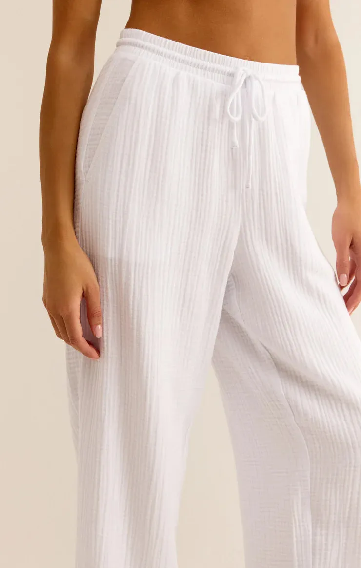 Bondi Gauze Pant - White