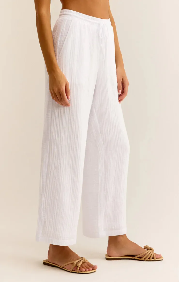 Bondi Gauze Pant - White