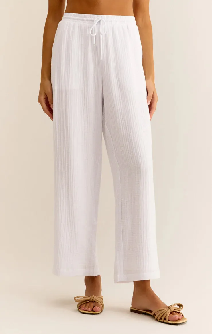 Bondi Gauze Pant - White