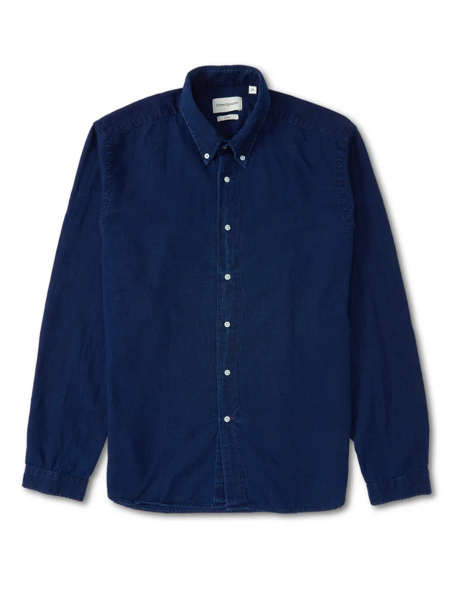 Brook Shirt Kildale Indigo Rinse