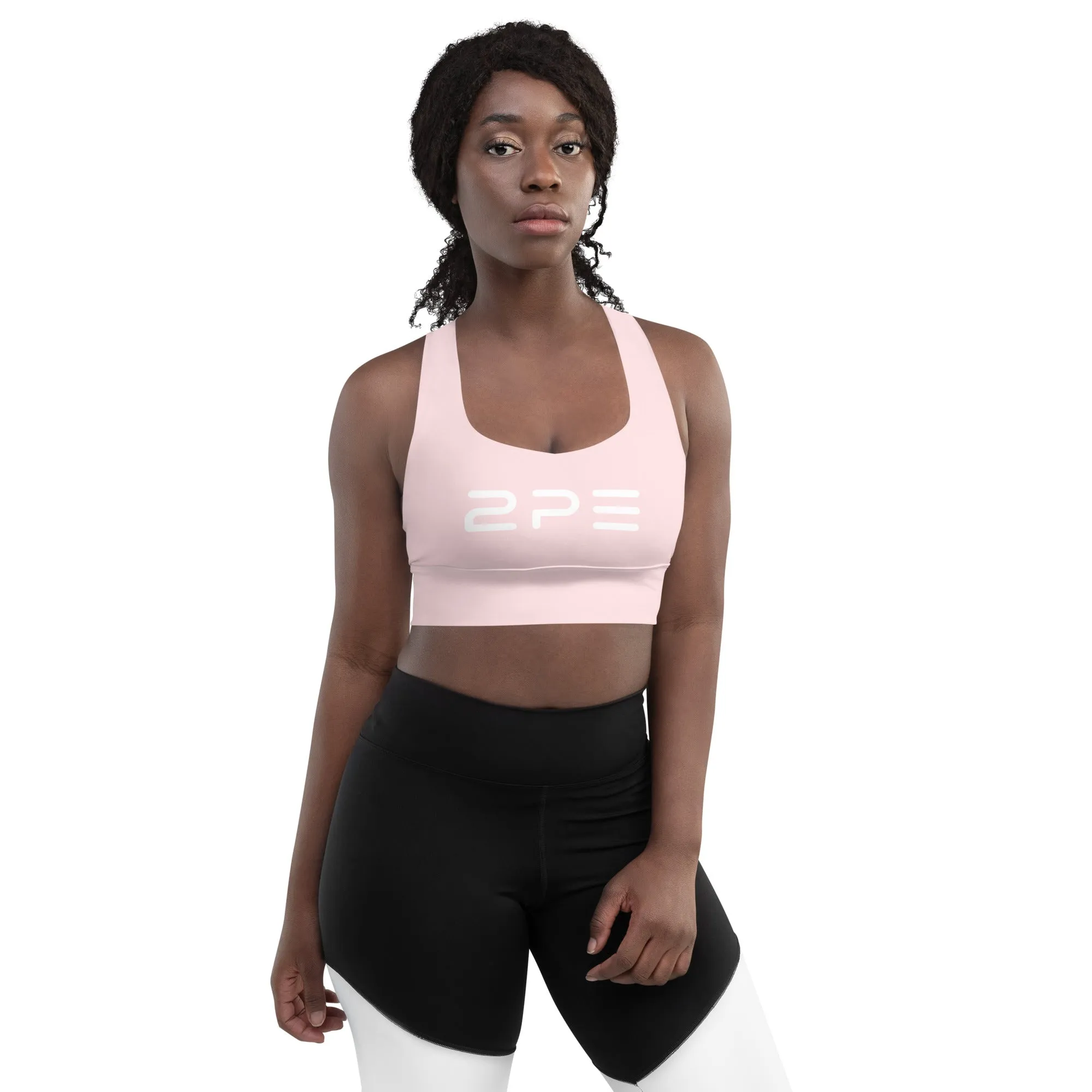 Compression sports bra - Pink