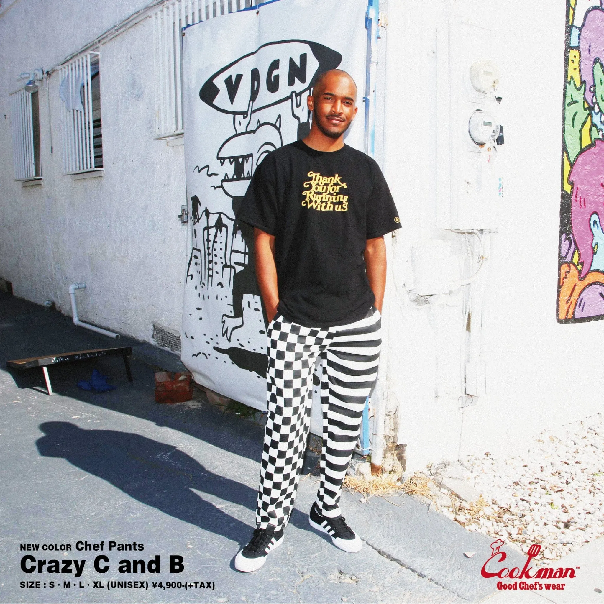 Cookman Chef Pants - Crazy : C and B