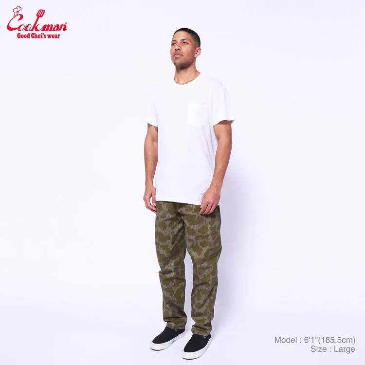 Cookman Chef Pants - Raindrop Camo : Green