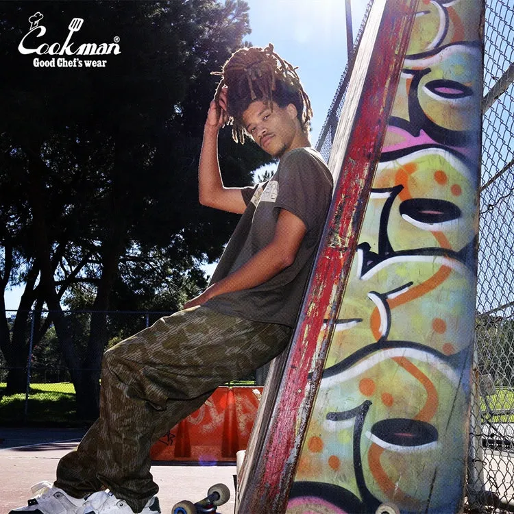 Cookman Chef Pants - Raindrop Camo : Green