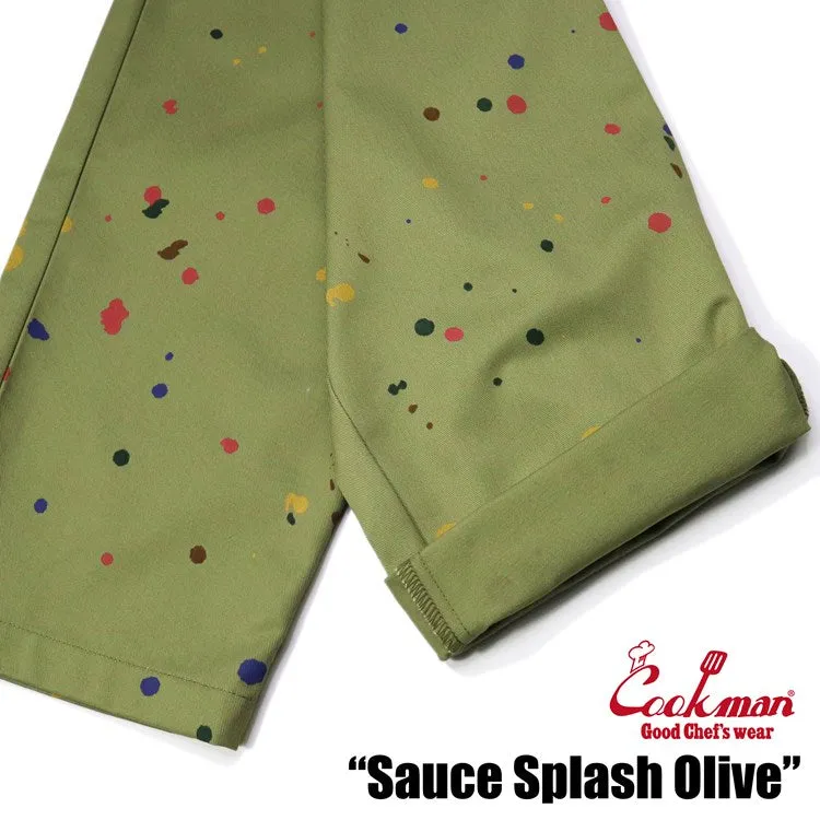 Cookman Chef Pants - Sauce Splash : Olive