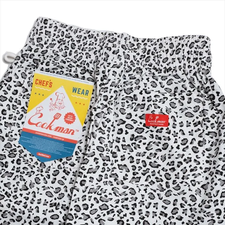 Cookman Chef Pants - Snow Leopard