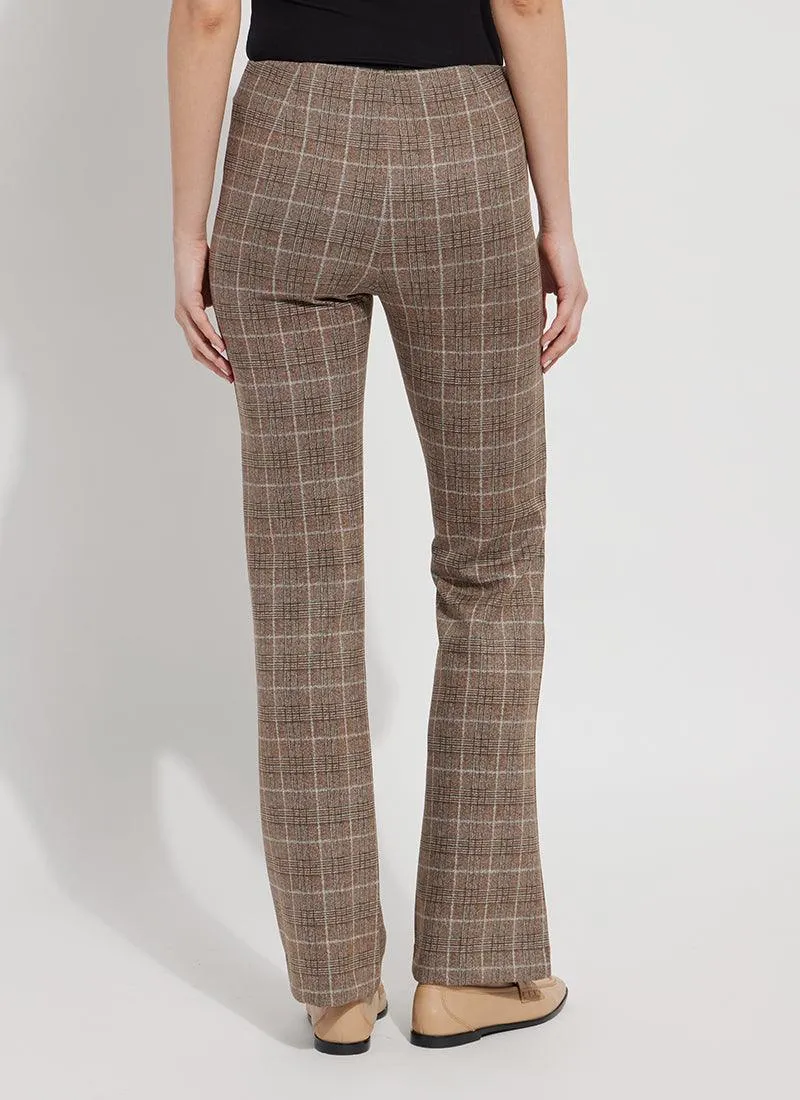 Cottage Plaid Boot-cut Pants