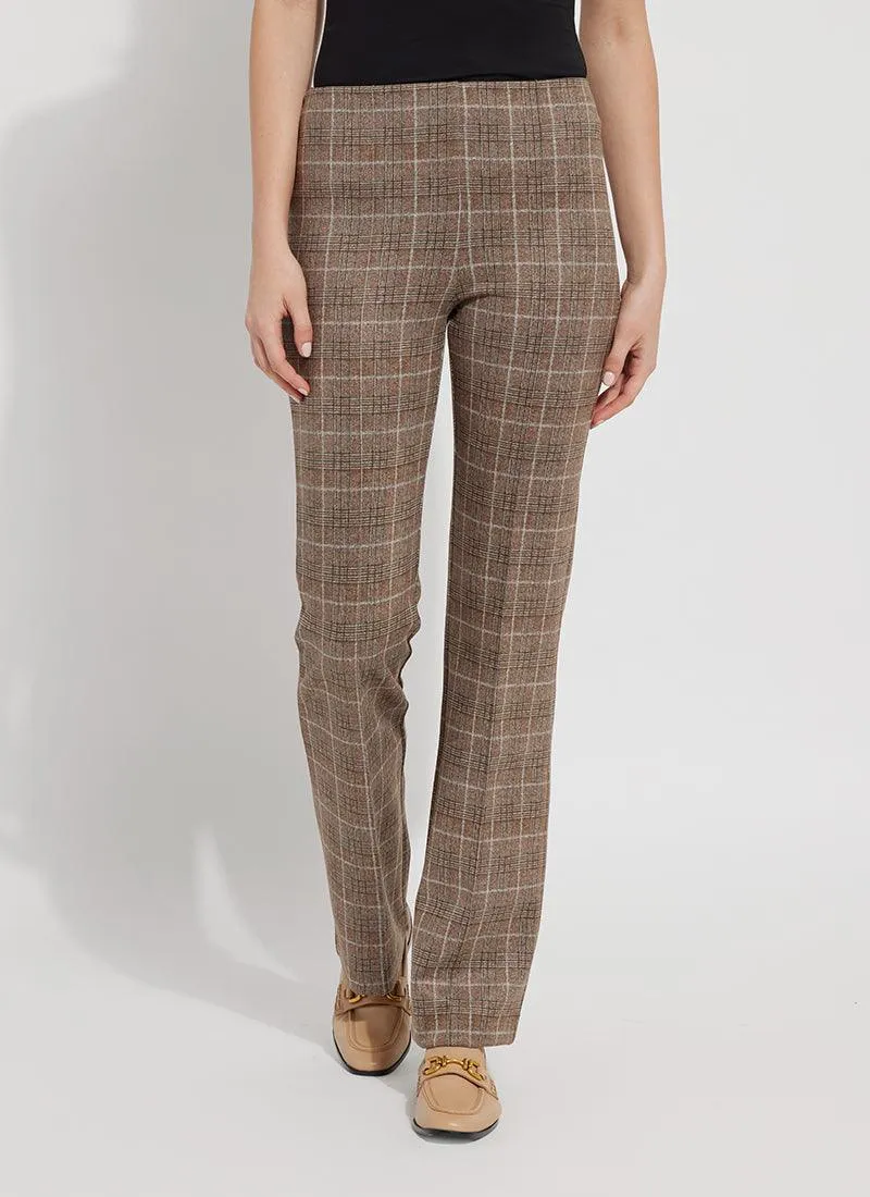 Cottage Plaid Boot-cut Pants