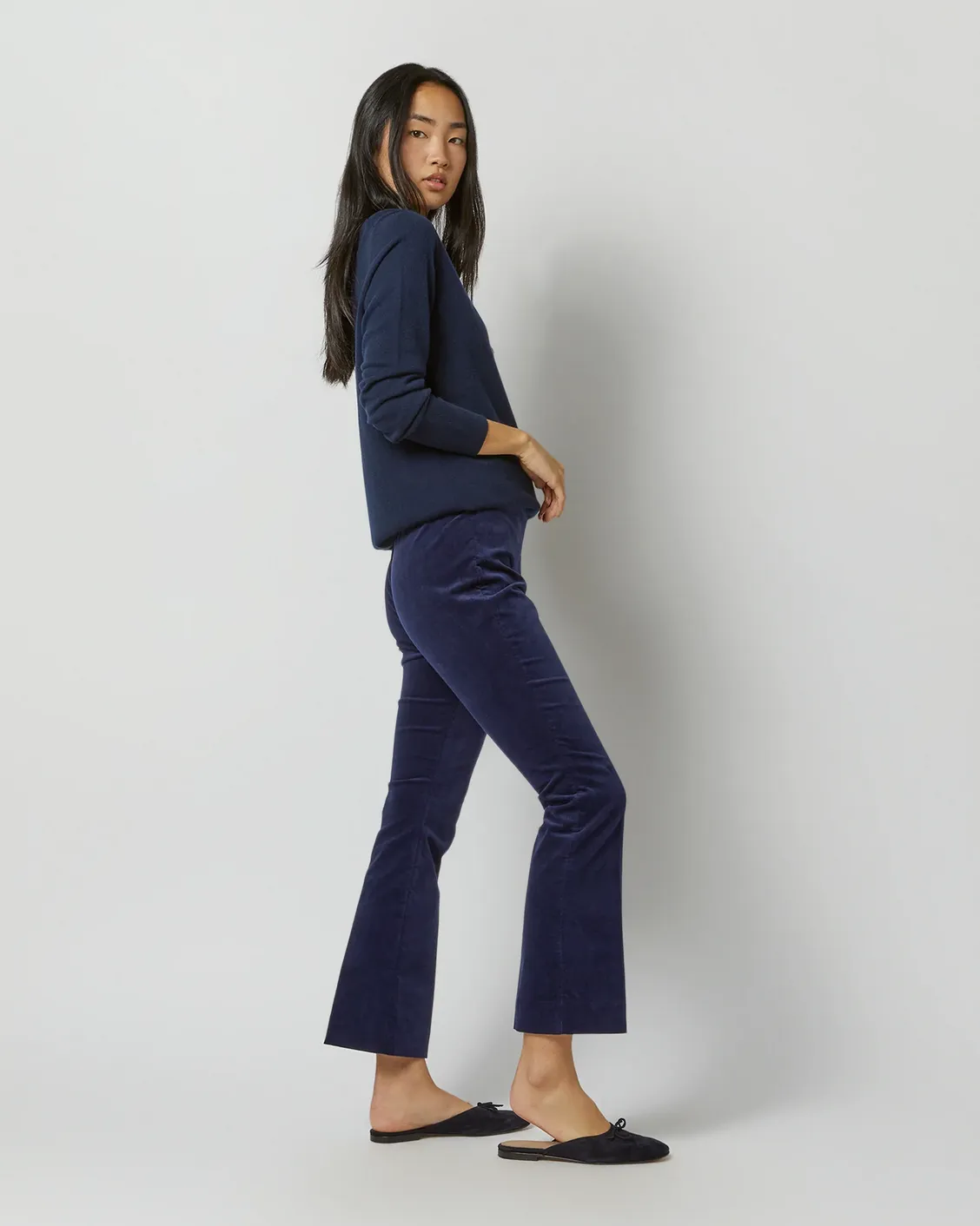 Faye Flare Cropped Pant