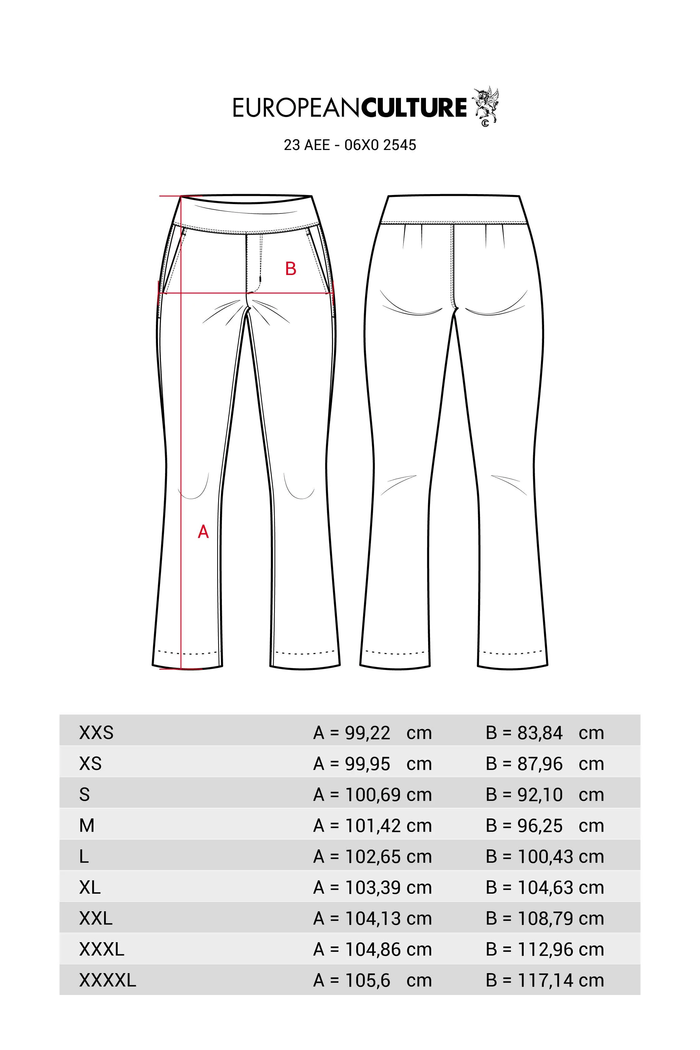 Flared Pants Punto Milano 06X0 2545