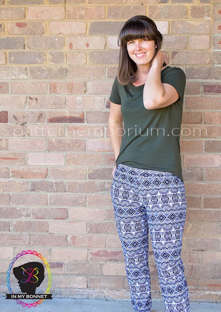 Foxy Legs | Jogger Pants Sewing Pattern