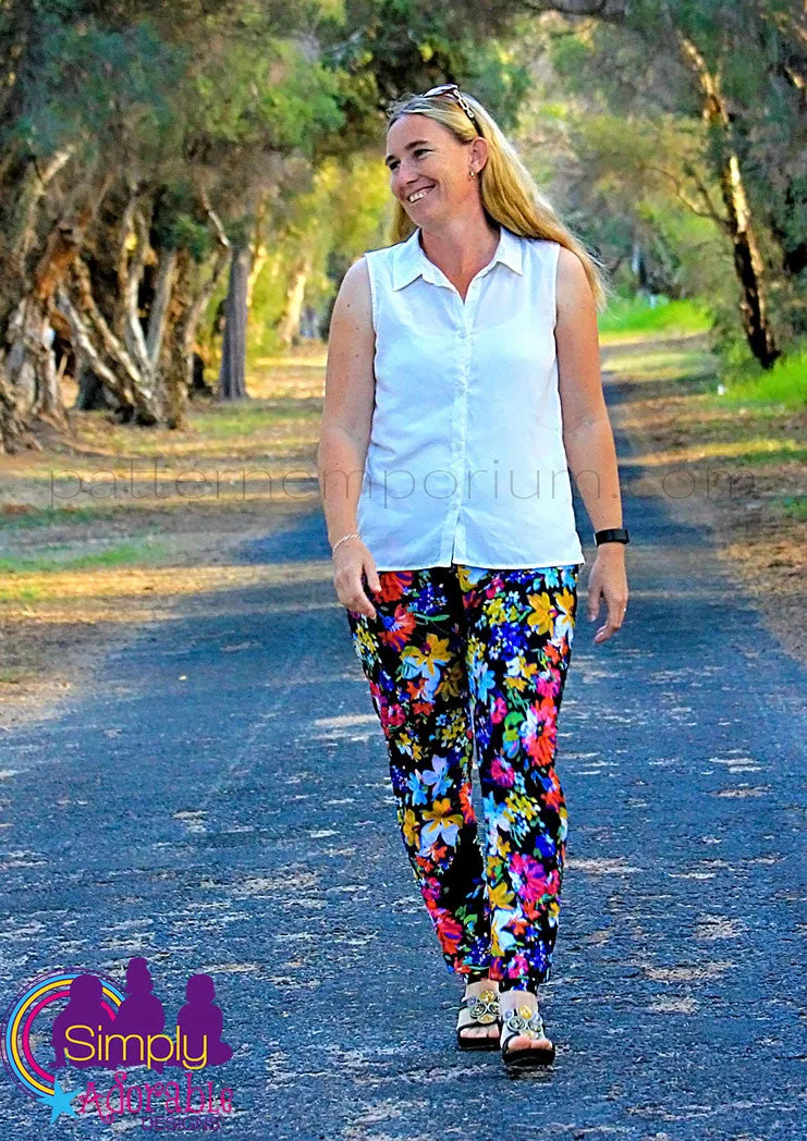 Foxy Legs | Jogger Pants Sewing Pattern