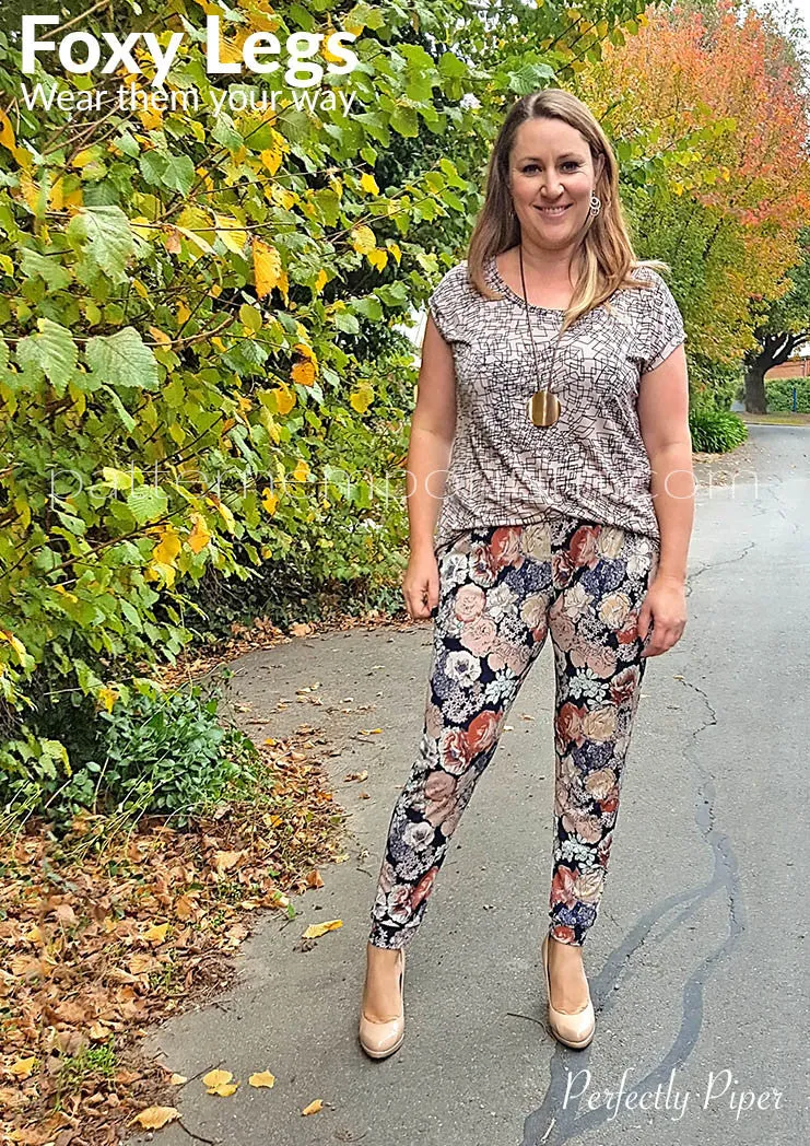 Foxy Legs | Jogger Pants Sewing Pattern