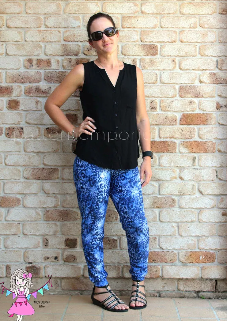 Foxy Legs | Jogger Pants Sewing Pattern