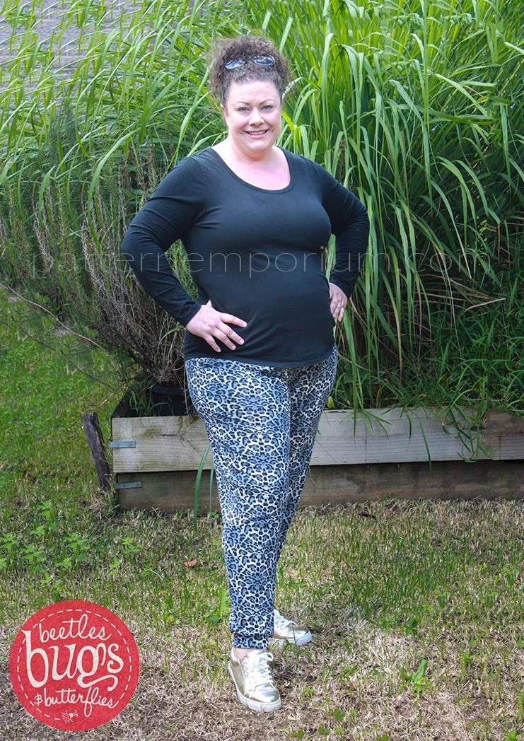 Foxy Legs | Jogger Pants Sewing Pattern