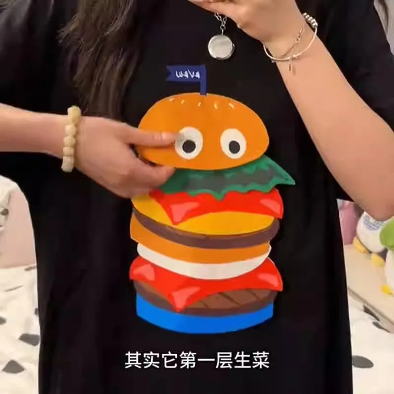 Funny Hamburger T-shirt PN6649