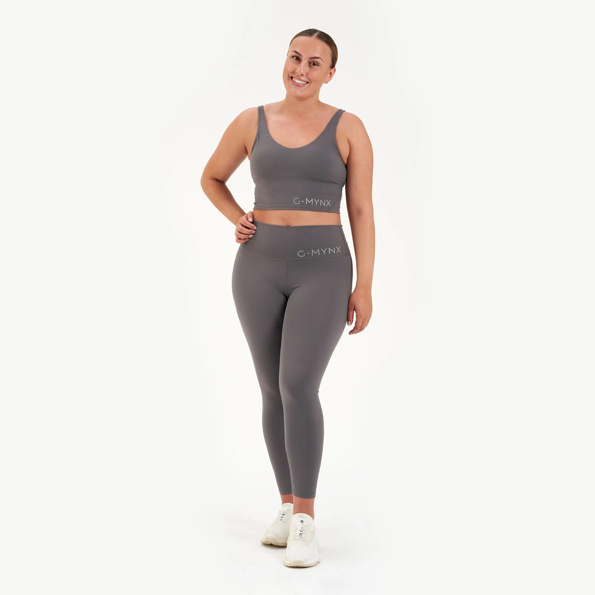 G-Mynx Signature Leggings (Dove Grey)