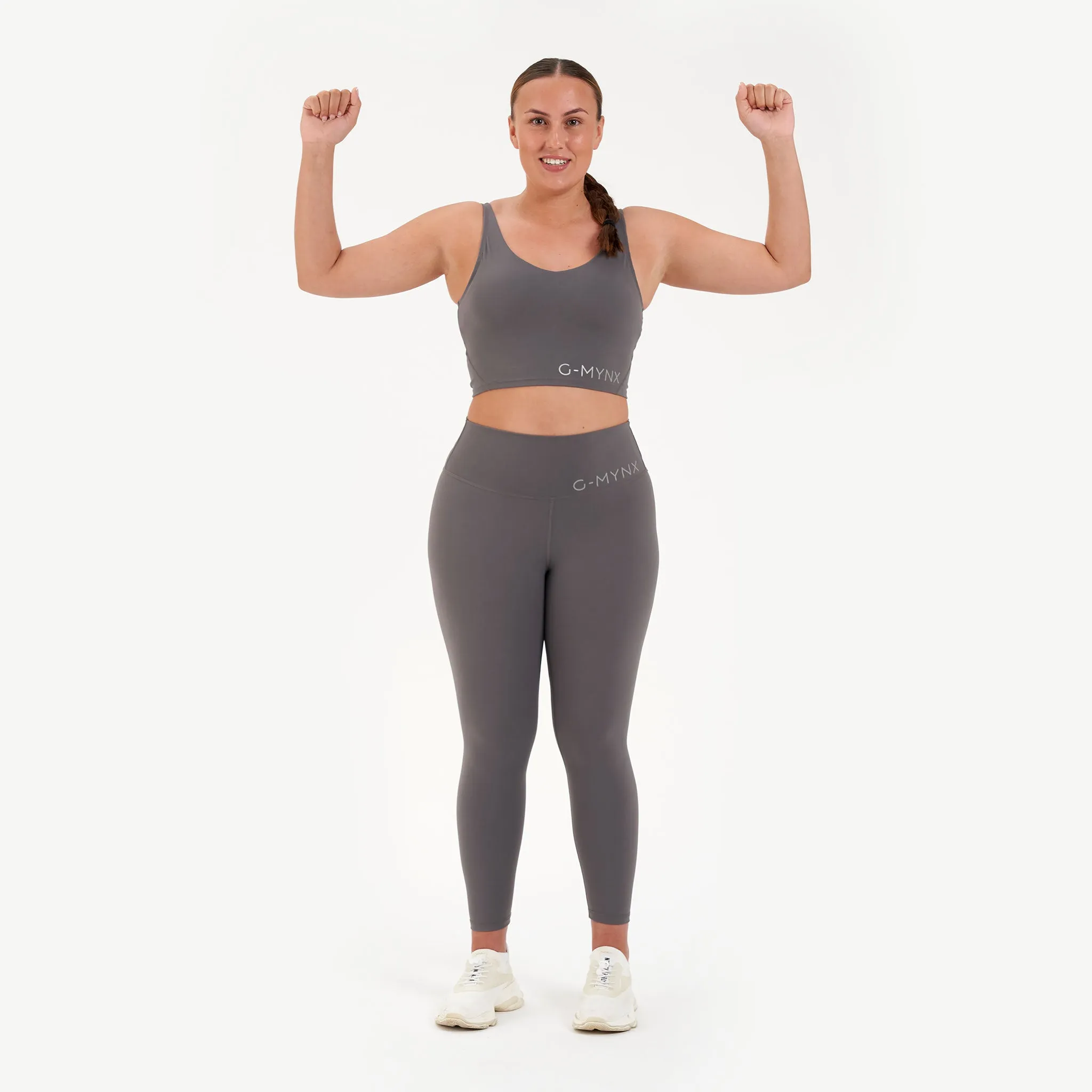 G-Mynx Signature Leggings (Dove Grey)