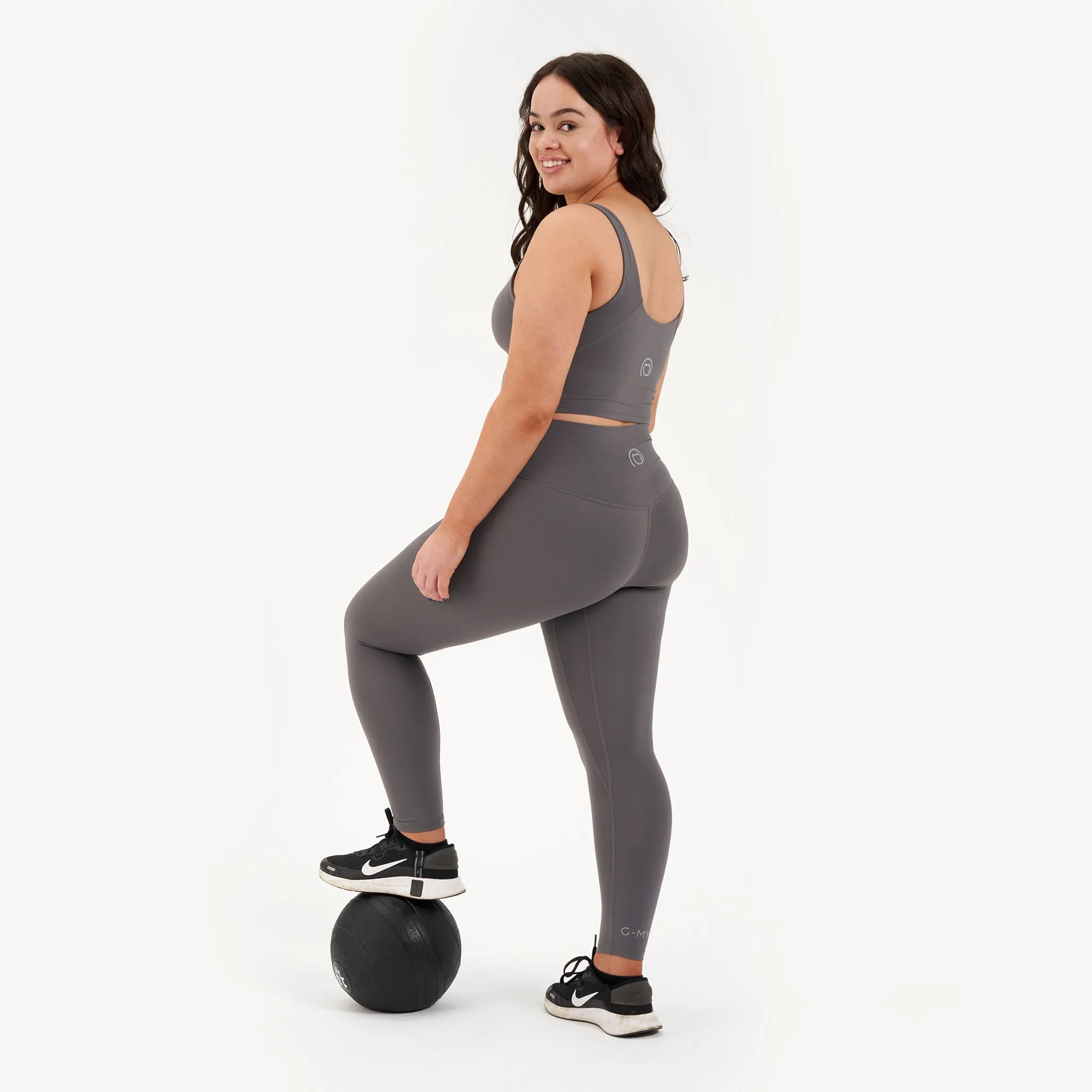 G-Mynx Signature Leggings (Dove Grey)