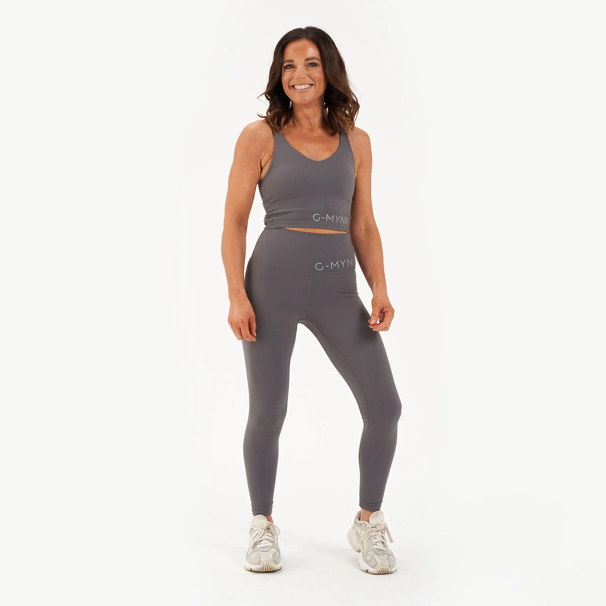 G-Mynx Signature Leggings (Dove Grey)