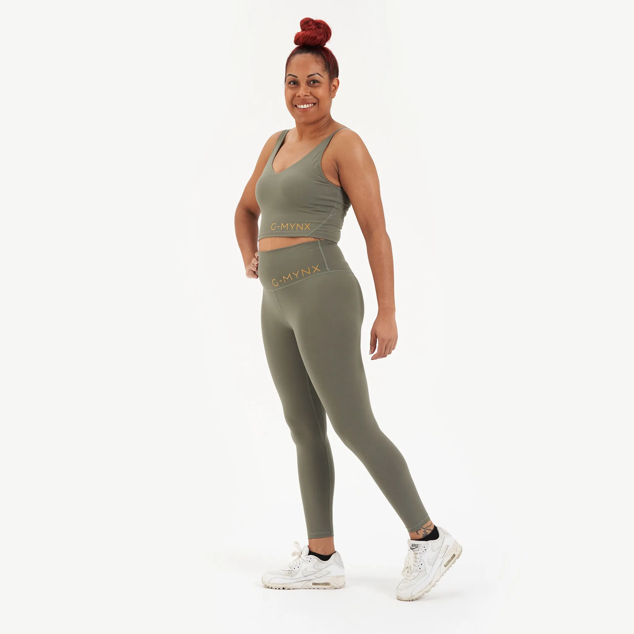 G-Mynx Signature Leggings (Kalm Khaki)