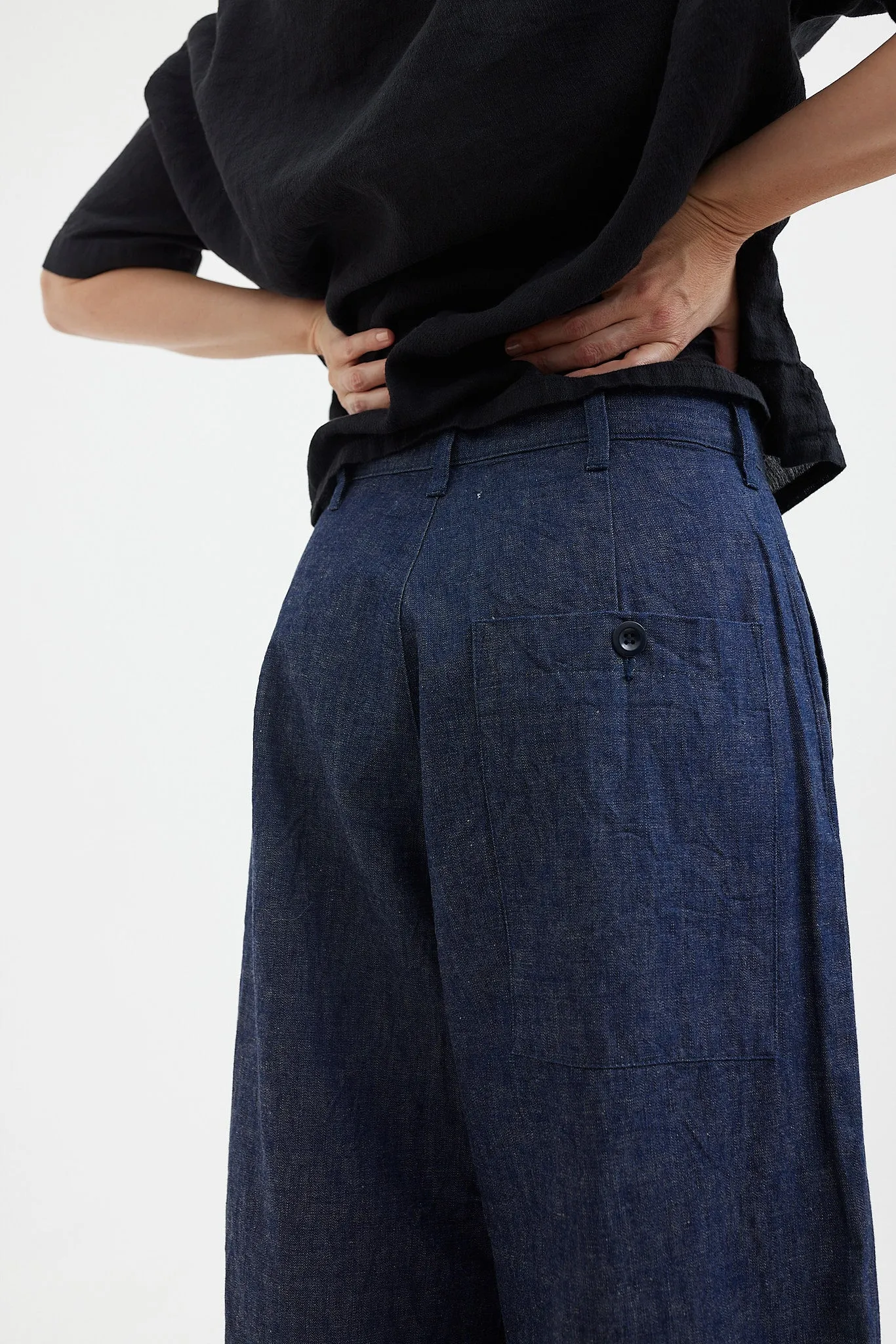 Premium Gauze Laboratory Denim Type II Pants - Stylish, Breathable, and Comfortable Fit