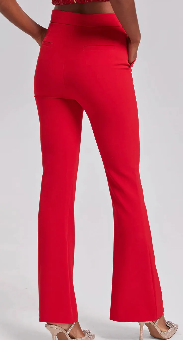 Generation Love - Lucca Crepe Pants - Rouge