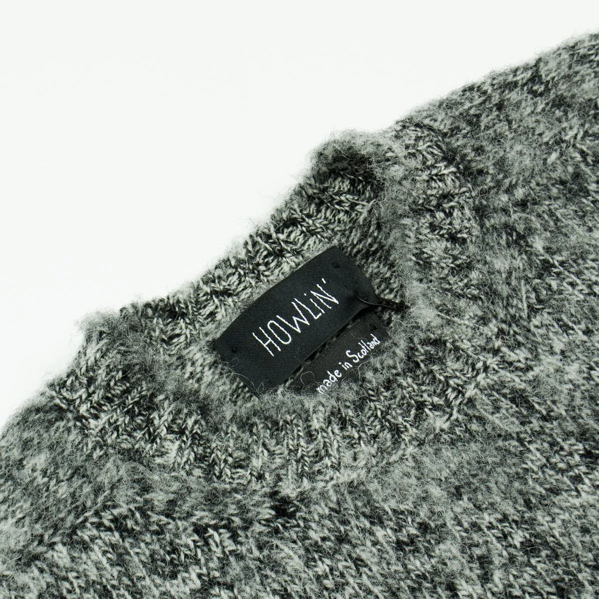 Howlin' - Shaggy Bear Sweater - Black Mix