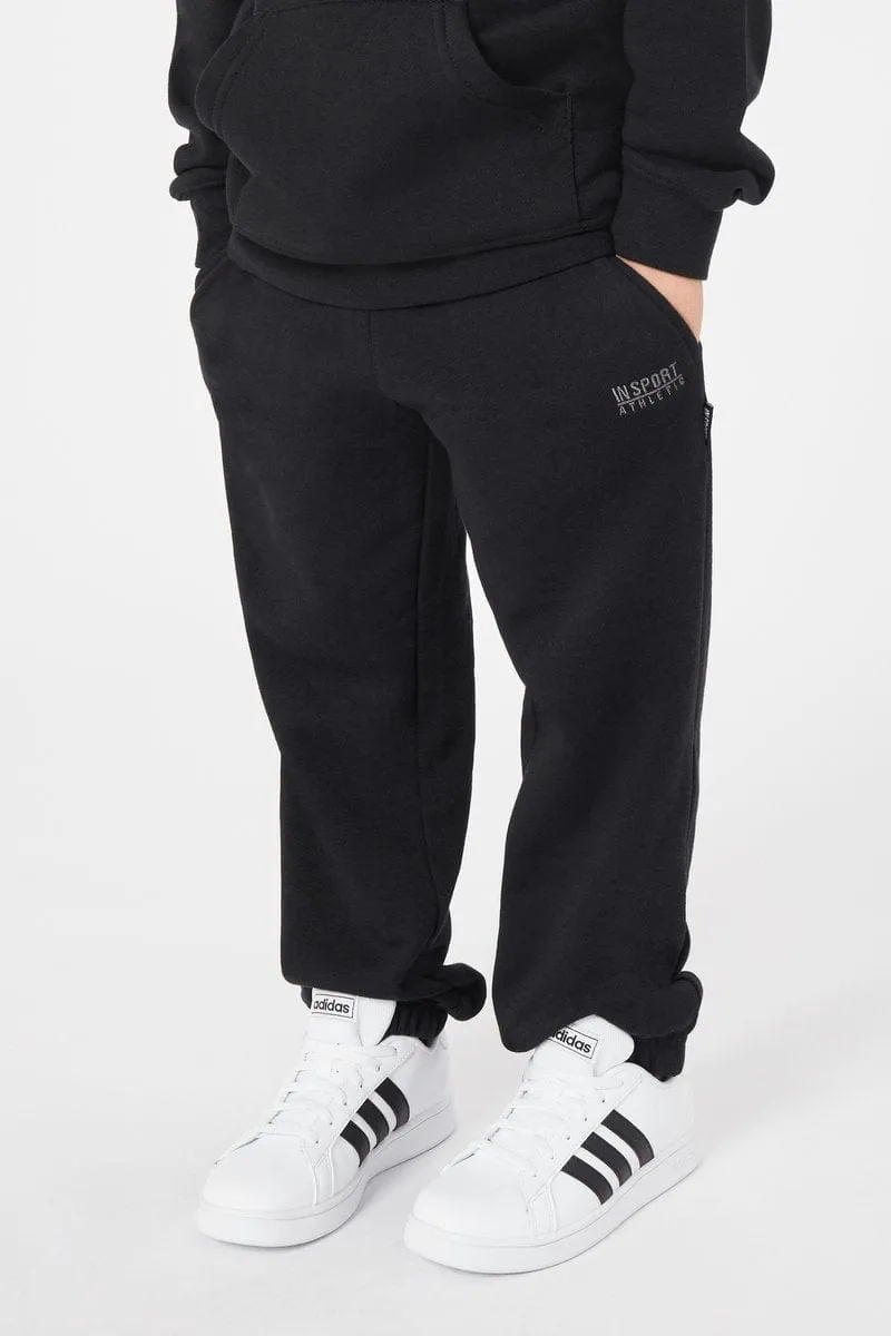 INSPORT JUNIOR ALASKA BLACK TRACKPANTS