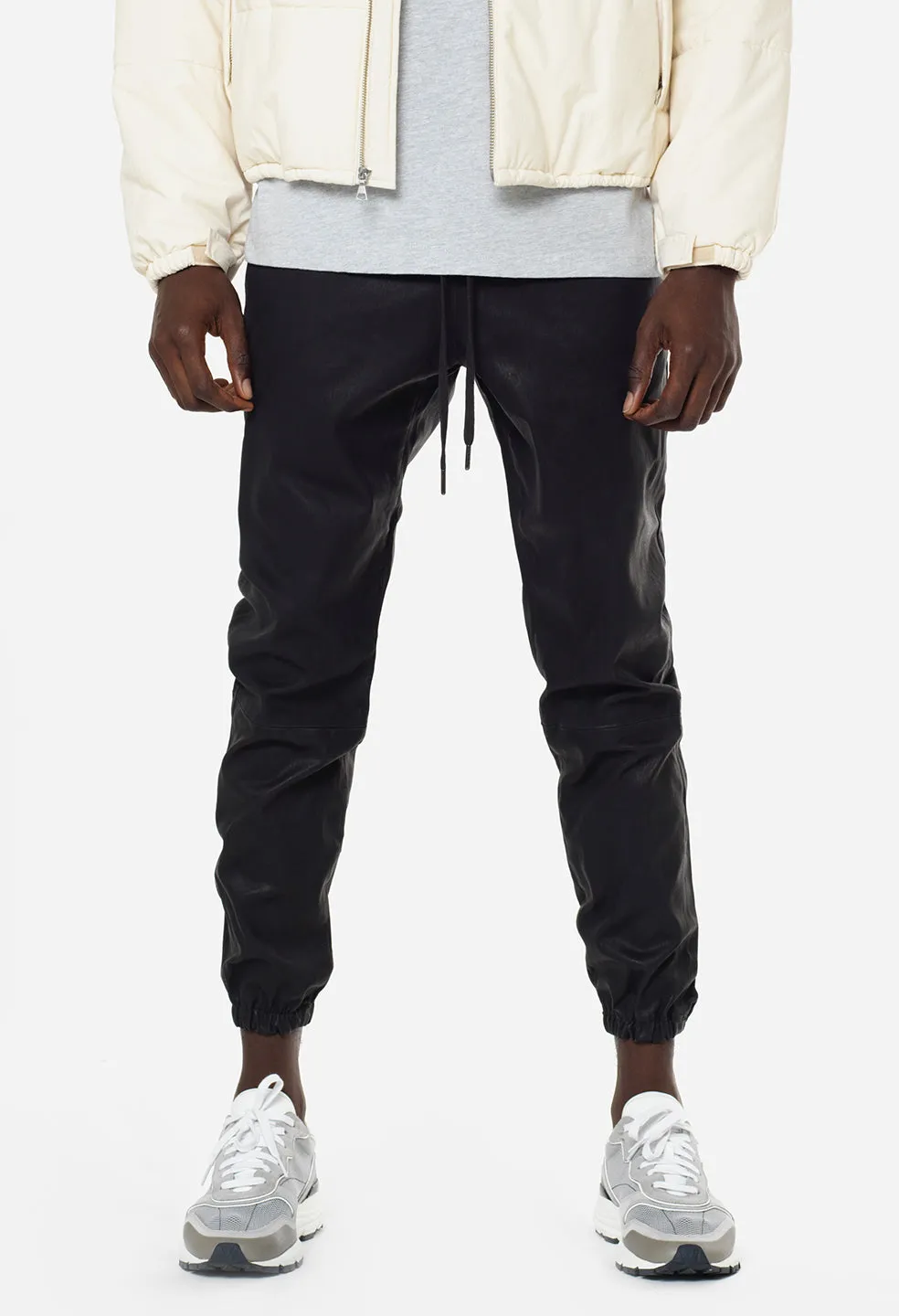 Leather LA Pants / Black