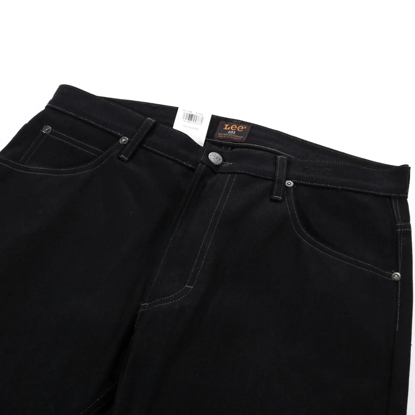 LEE 101 RIDER BLACK SELVAGE DRY