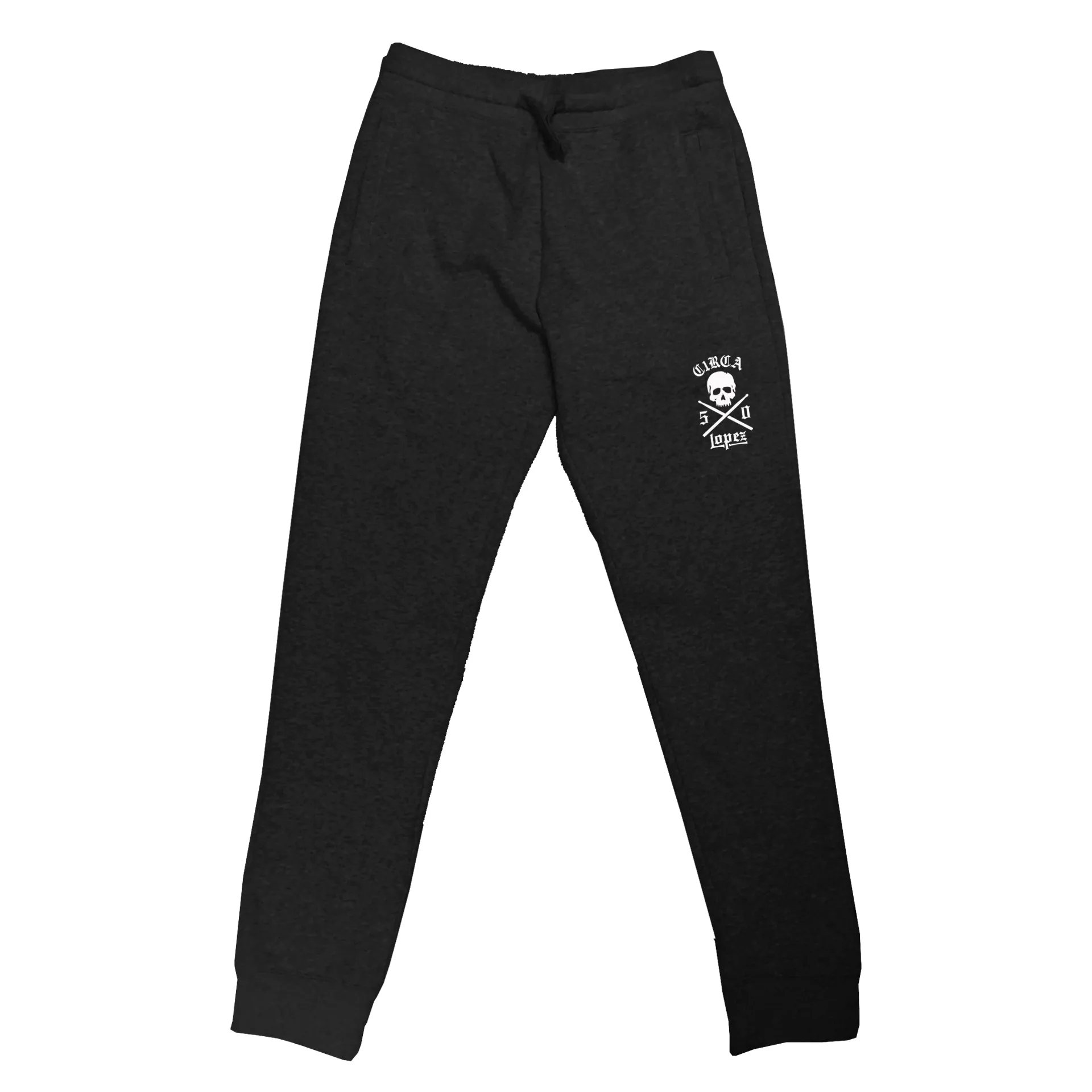 LOPEZ 50 SWEAT PANT - Black/White