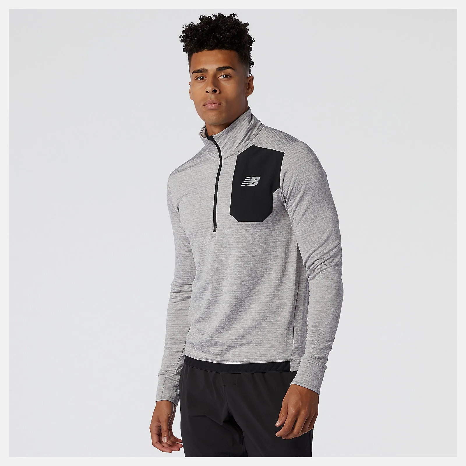 M New Balance Impact Grid Half Zip