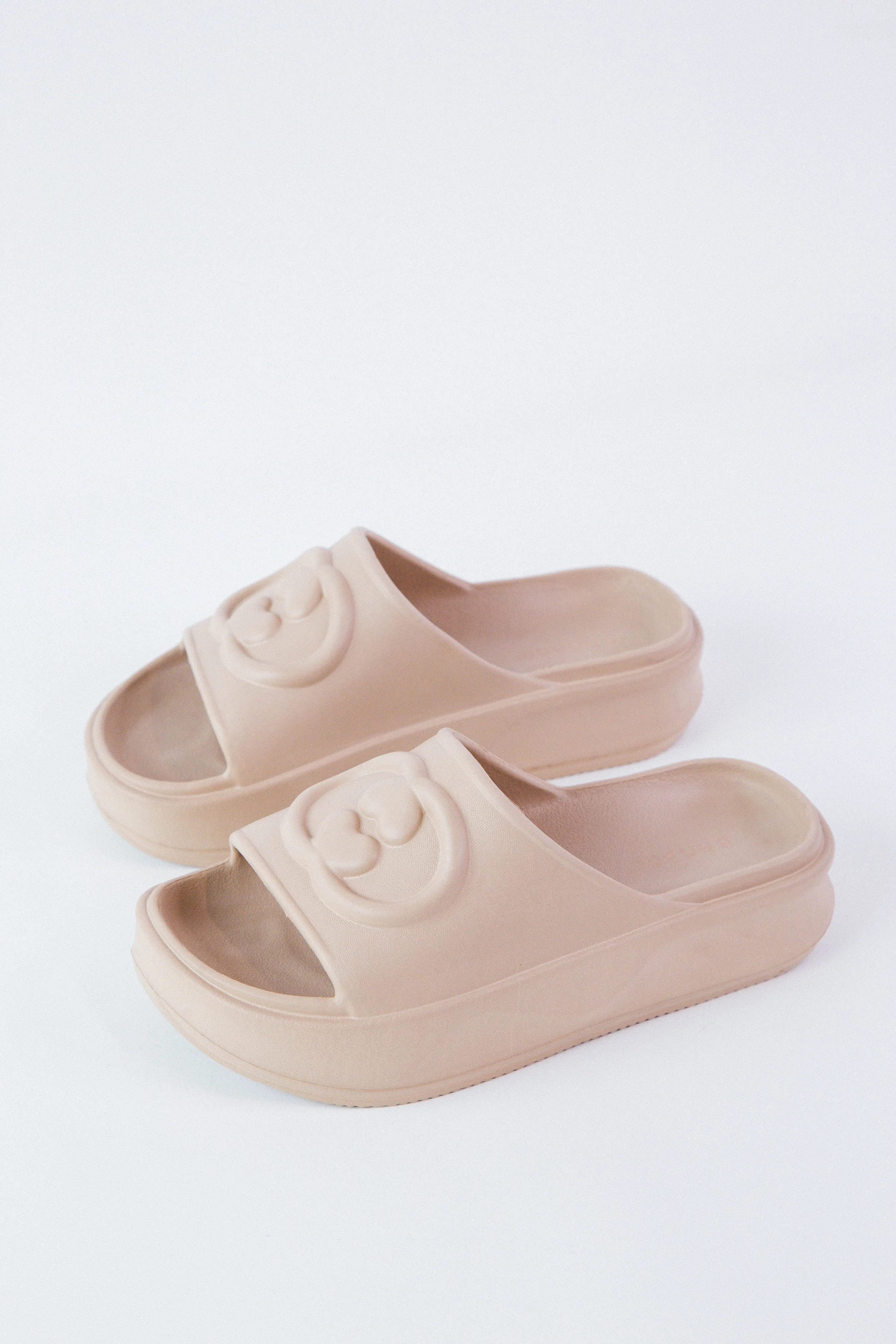 Mask EVA Slide Sandal, Natural